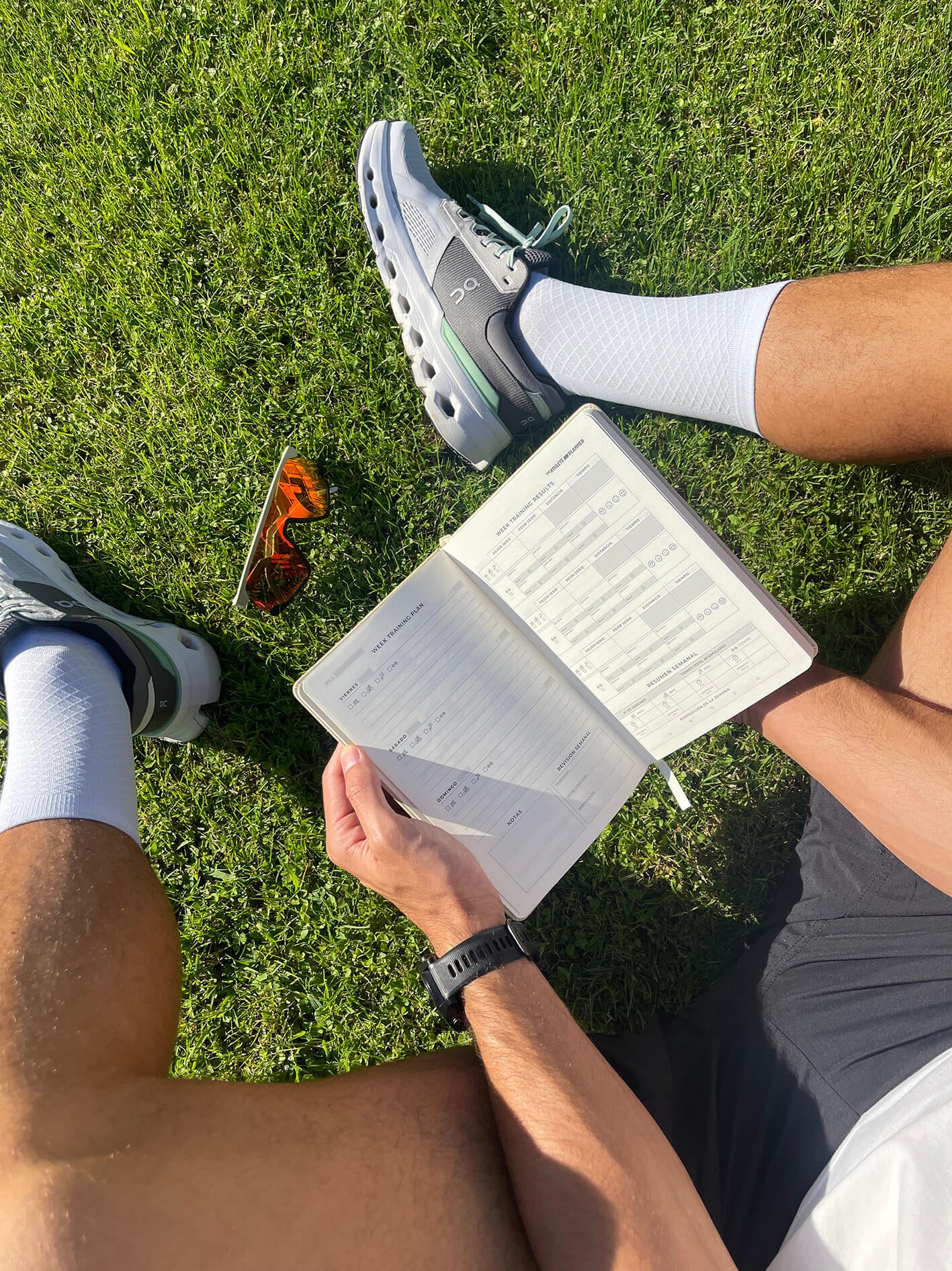 Agenda sin fechas - The Athlete Planner