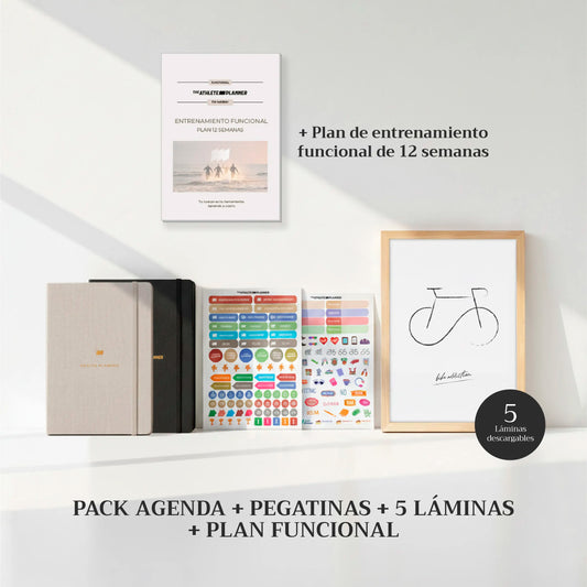 Pack Transformación The Athlete Planner